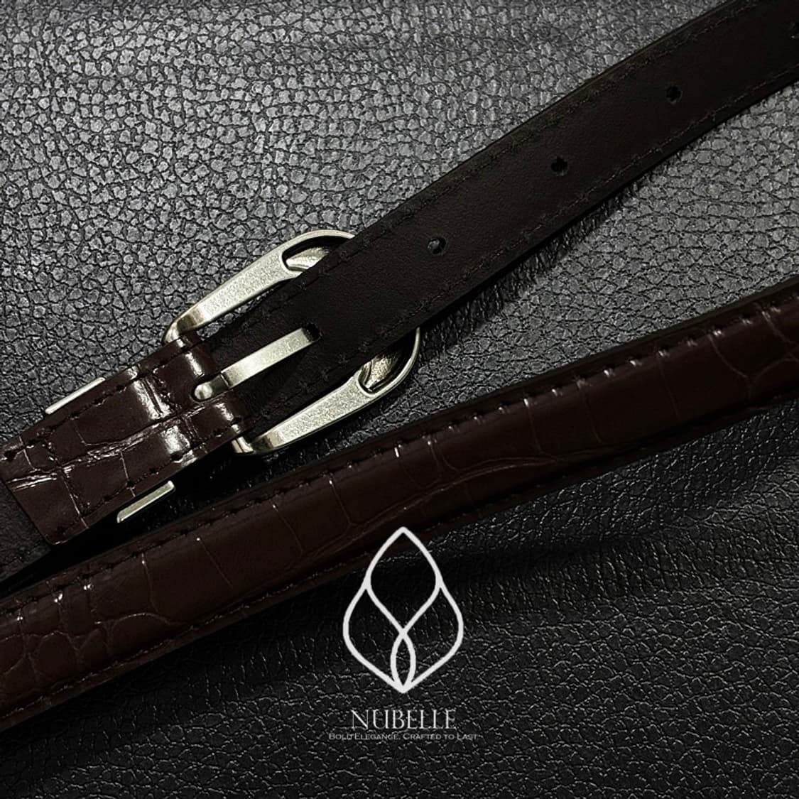 🌗 Alligator western belt / 크로커다일 웨스턴 벨트 상품이미지8