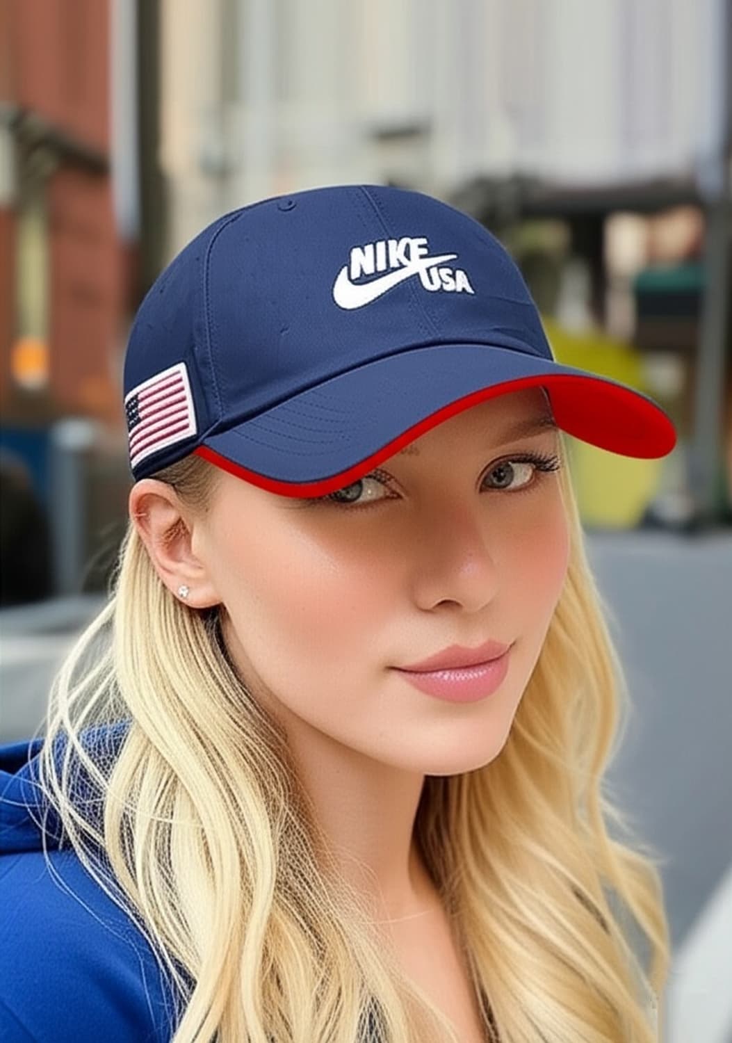 NIKE 나이키 헤리티지86 USA 미국 국대 네이비 볼캡 모자 올림픽 상품이미지2