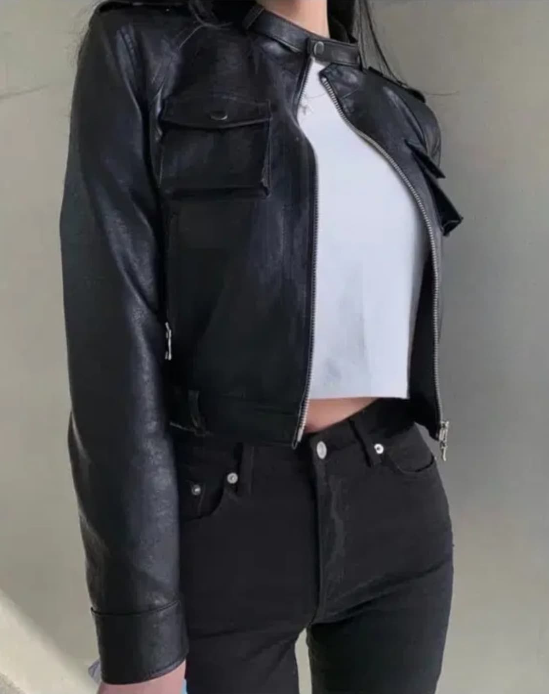 페일제이드 레더 자켓 모토 레이서 자켓 상품이미지2