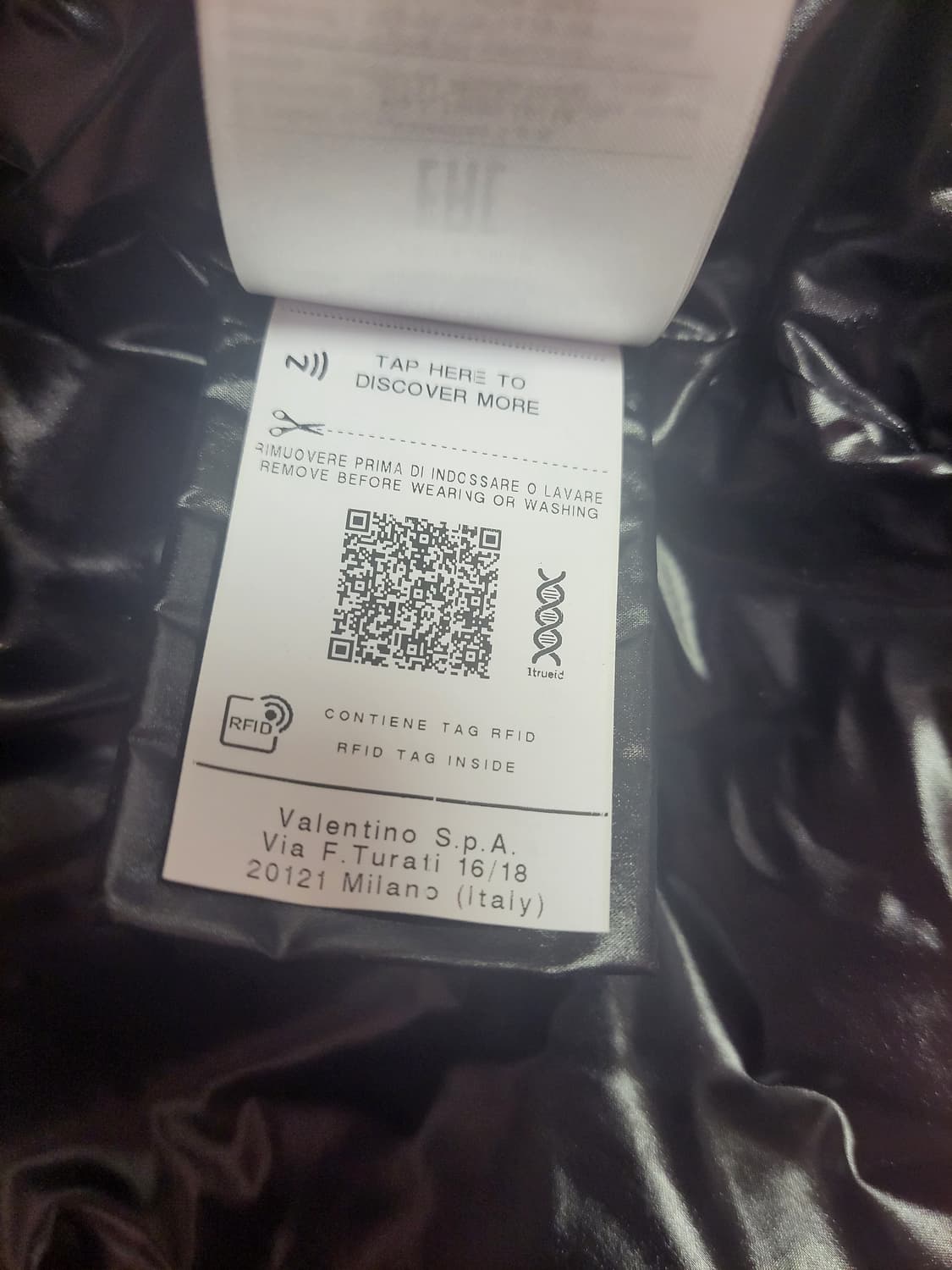 정품)급처미사용새상품!발렌티노 거위털 구스다운 패딩 점퍼매장가300만원대 상품이미지6