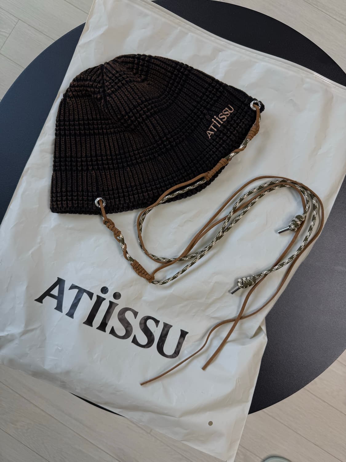 어티슈 팔콘 비니 브라운  상품이미지2