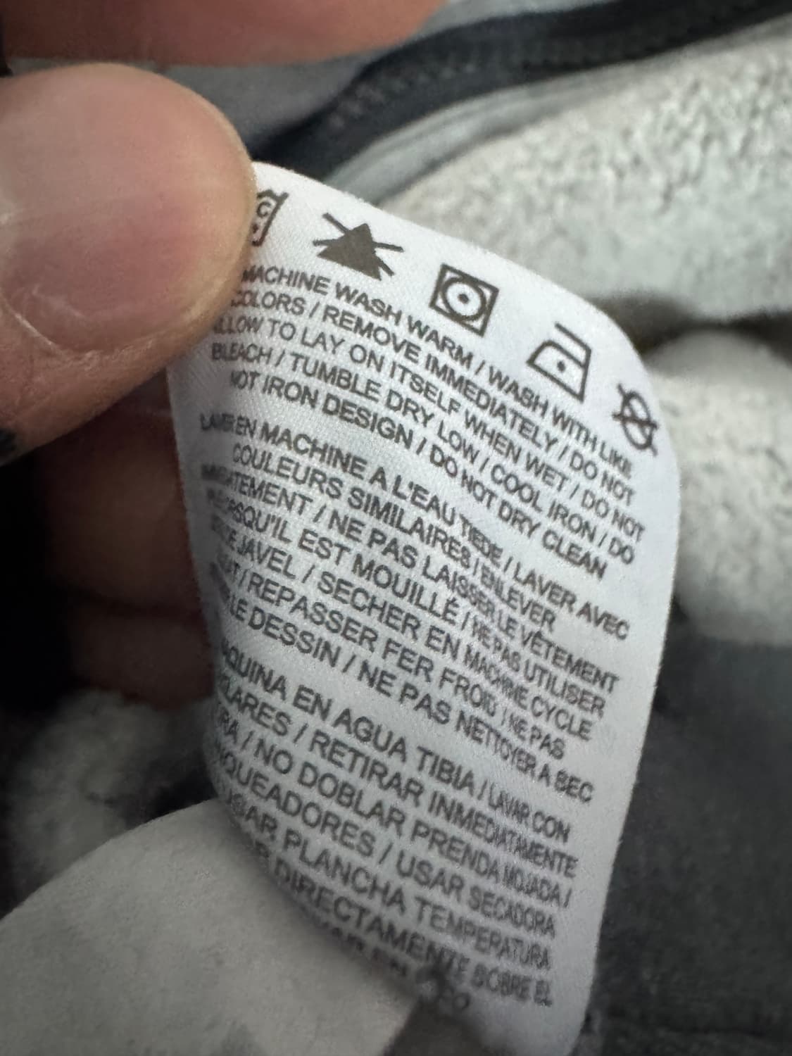 나이키 Nike 트레이닝 기모 후드집업 L 그레이 상품이미지5