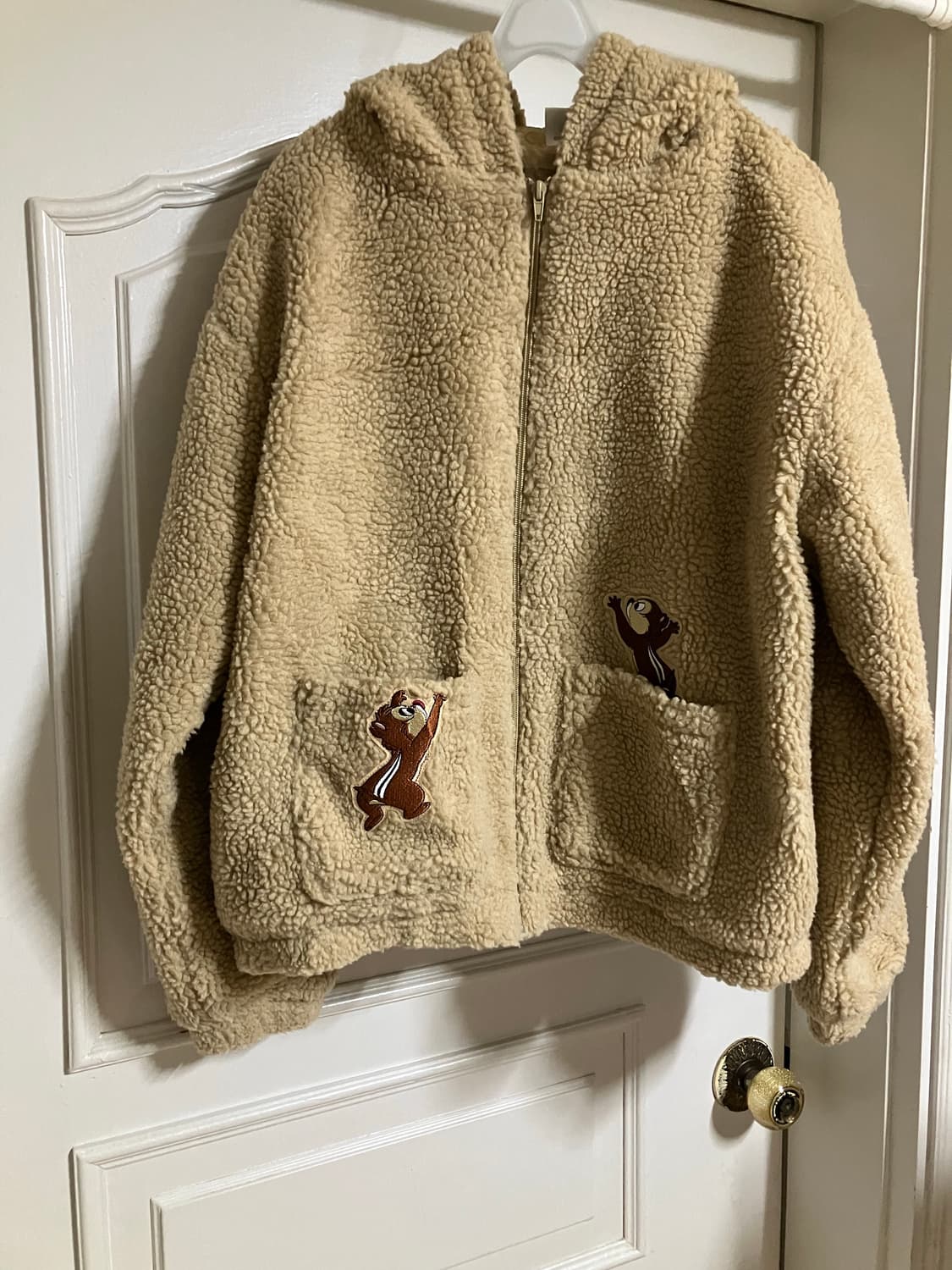 디즈니 칩앤데일 뽀글이 자켓 상품이미지1