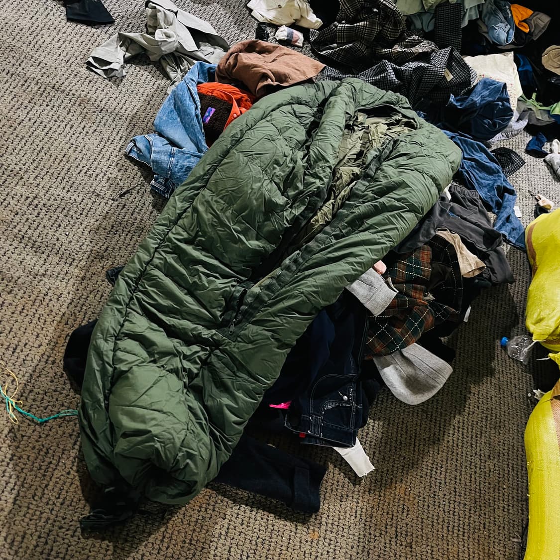 80s 빈티지 침낭 데드스탁급  상품이미지1