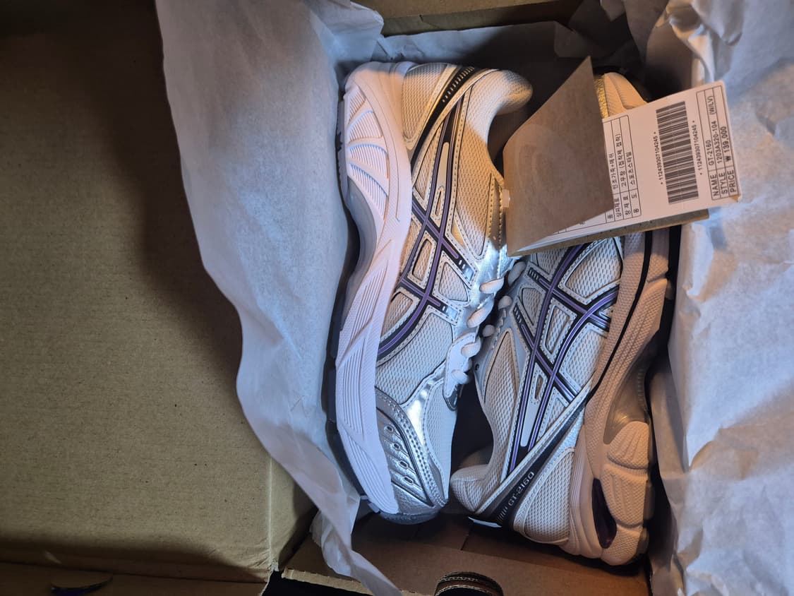 (새상품) 아식스 GT-2160 화이트 스페이스 라벤더 상품이미지2