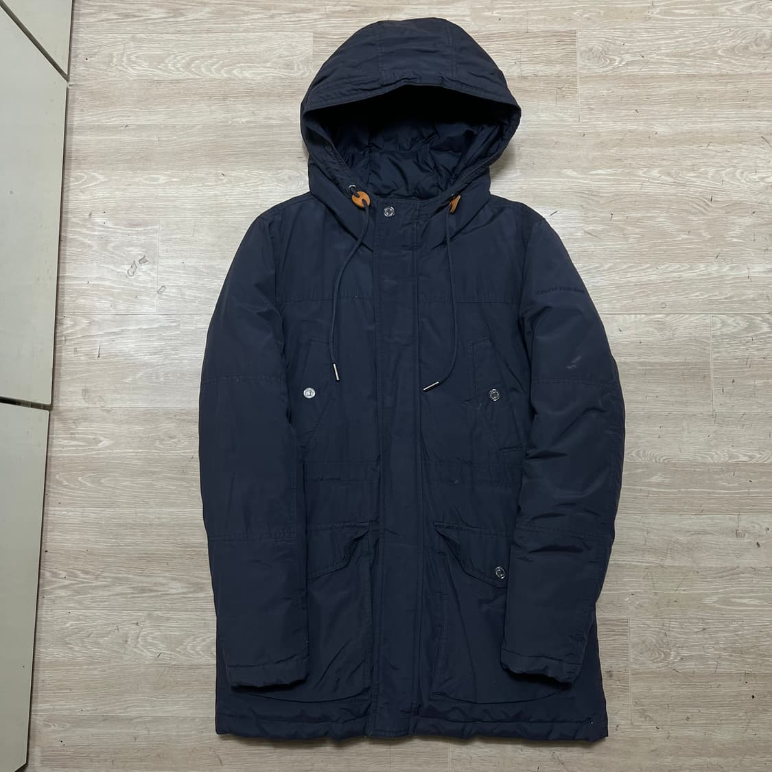 캘빈클라인 진스 여성 후드 야상패딩 점퍼 [네이비] L/100 상품이미지1