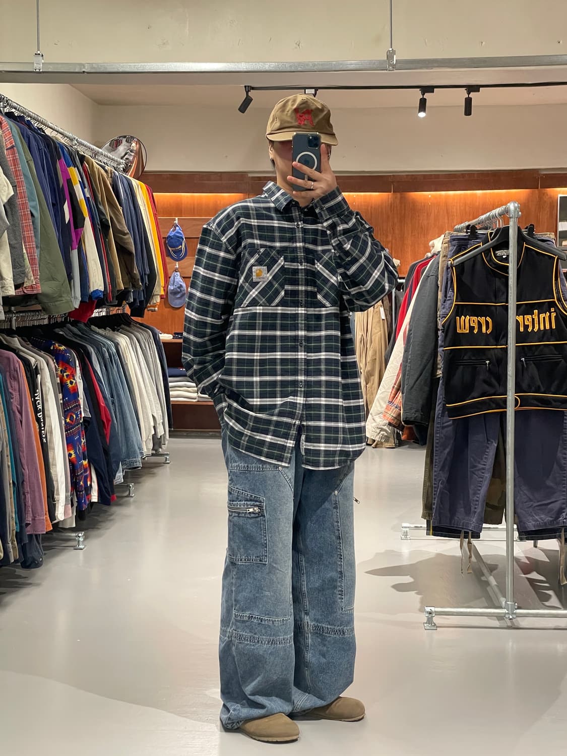 칼하트 체크 셔츠 상품이미지2