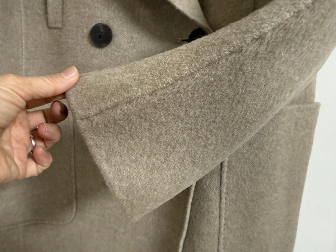 SO. WOOL더블 버튼 양모 코트 M 상품이미지3