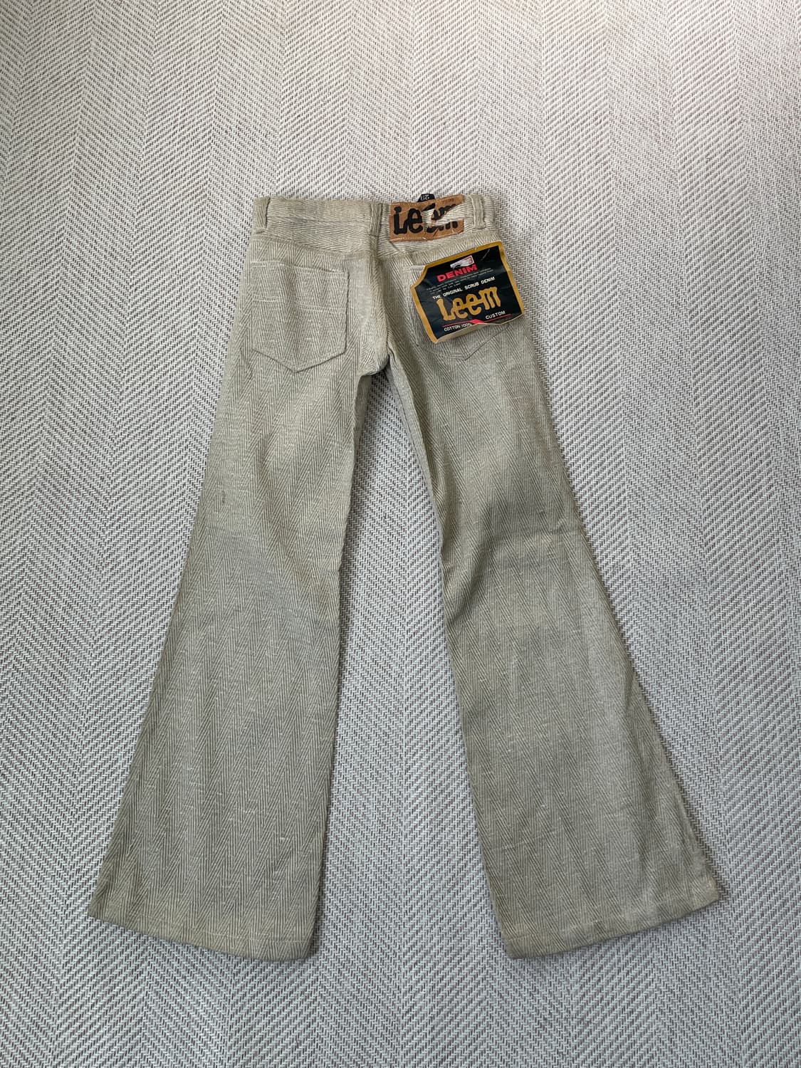 7~80s lee 리 플레어 헤링본 벨보텀 팬츠 J03543 상품이미지1