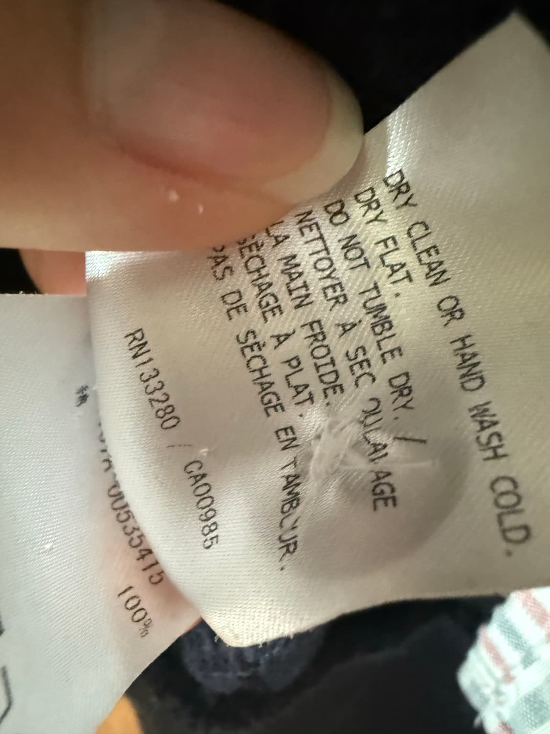 톰브라운 가디건 네이비 상품이미지6