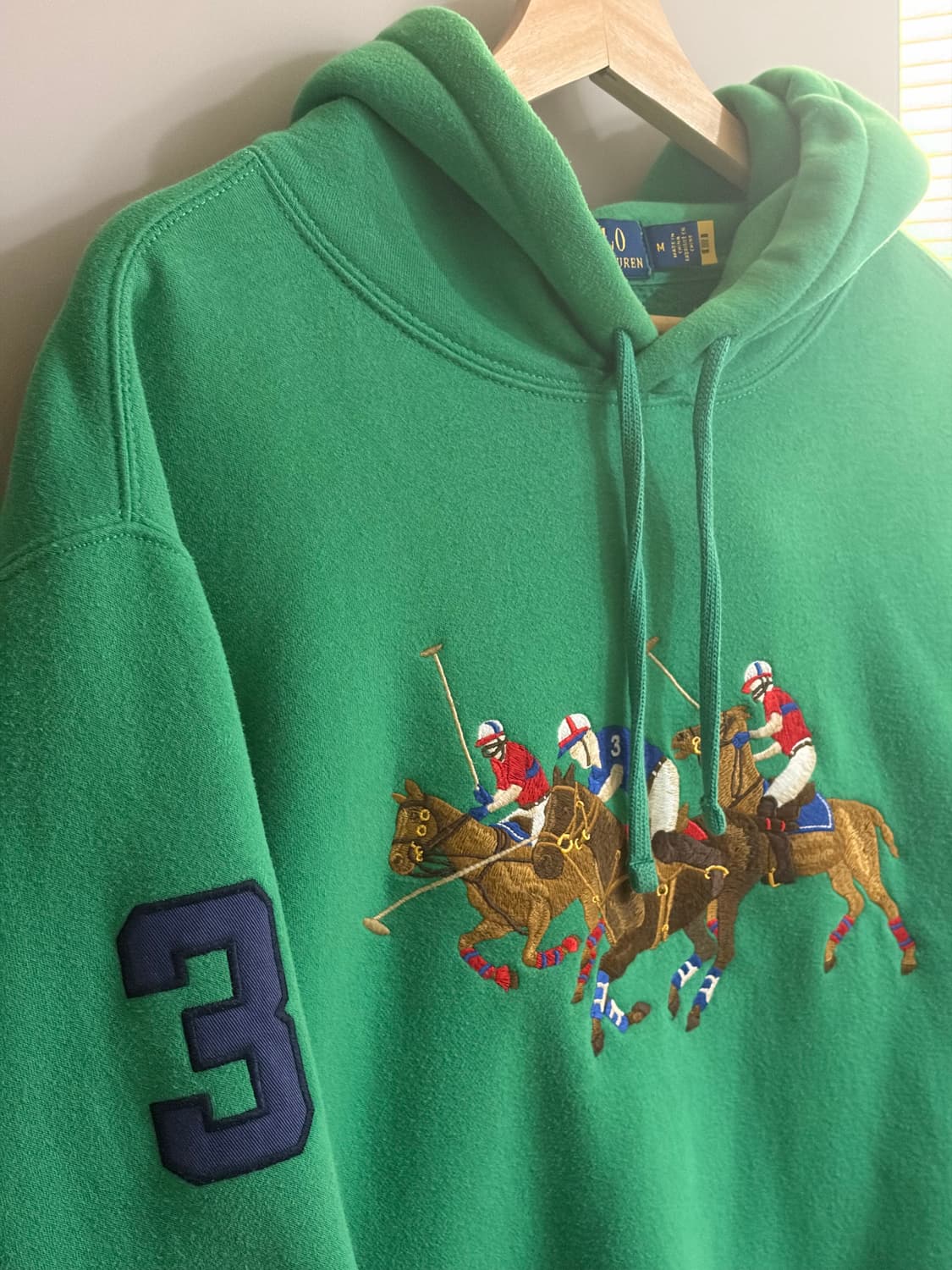 폴로 랄프로렌 그린 후드 상품이미지2