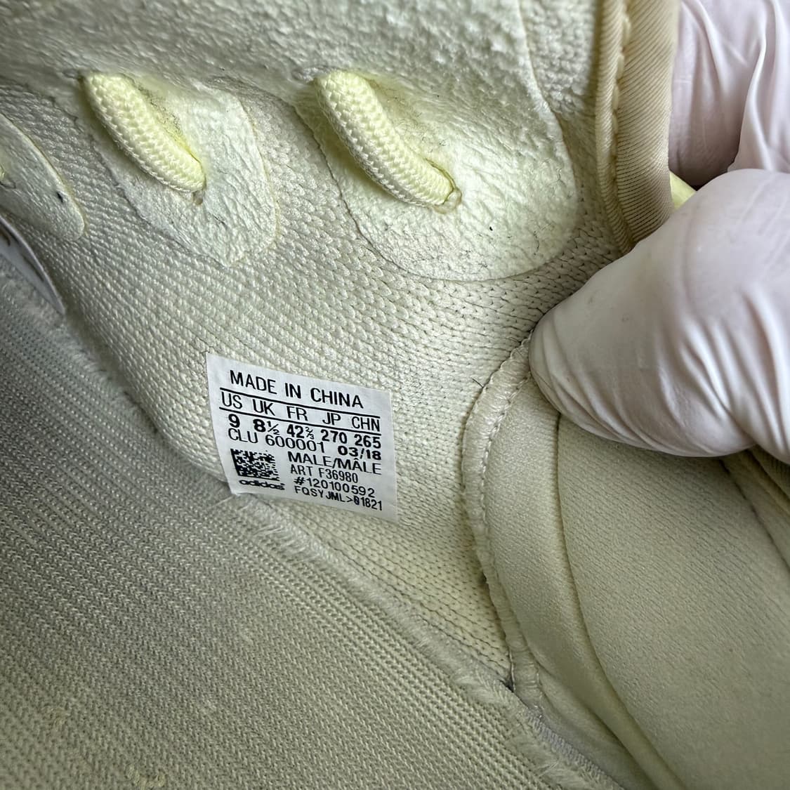 (270) 아디다스 이지부스트 350 V2 버터 상품이미지6