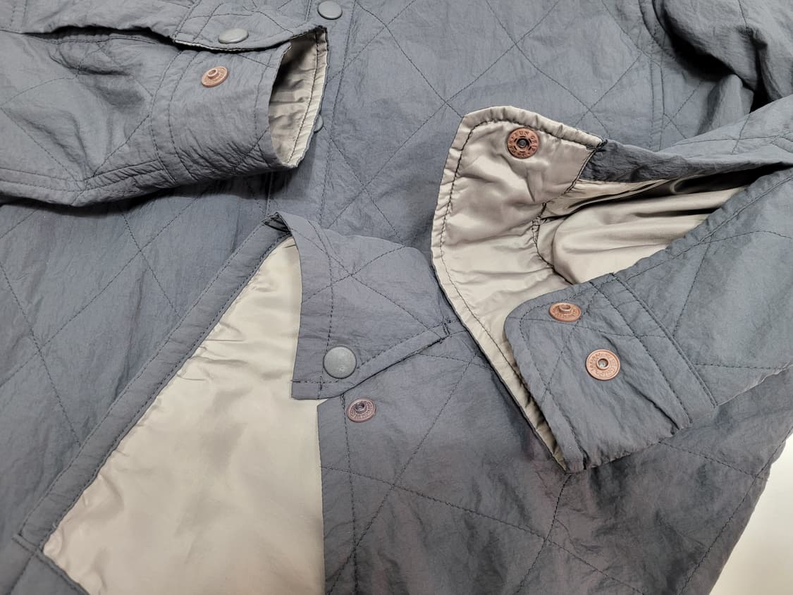 series 시리즈 셔츠형 퀼팅 점퍼 / 남 105 (추천 100)그레이 상품이미지6