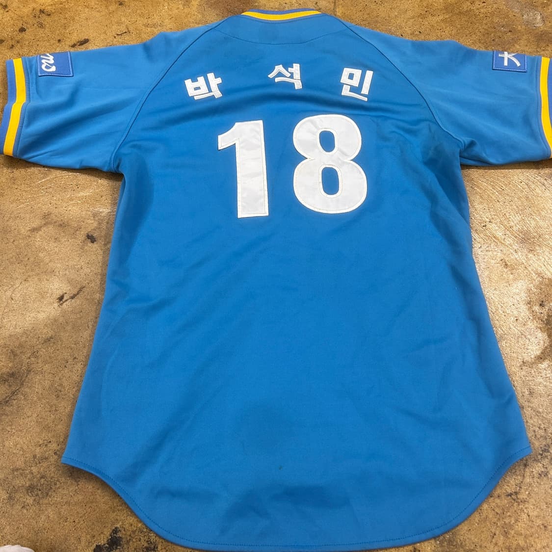 삼성 라이온즈 18번 박석민 반팔 유니폼 b8 상품이미지3