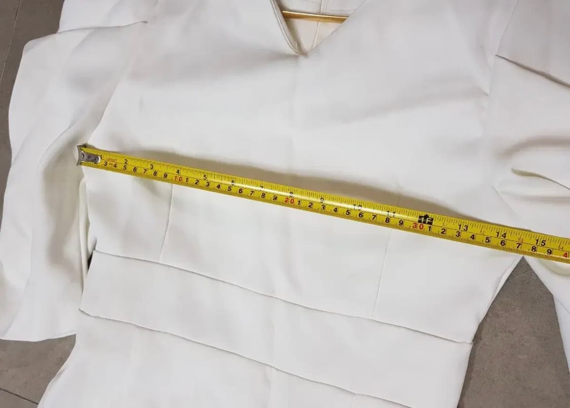 딘트 화이트 셔링 원피스. 이브닝. 셀프웨딩.55 상품이미지5