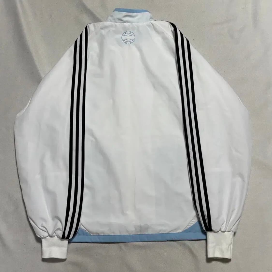 아디다스 아르헨티나 06-07시즌 블랙 삼선 바람막이 상품이미지3