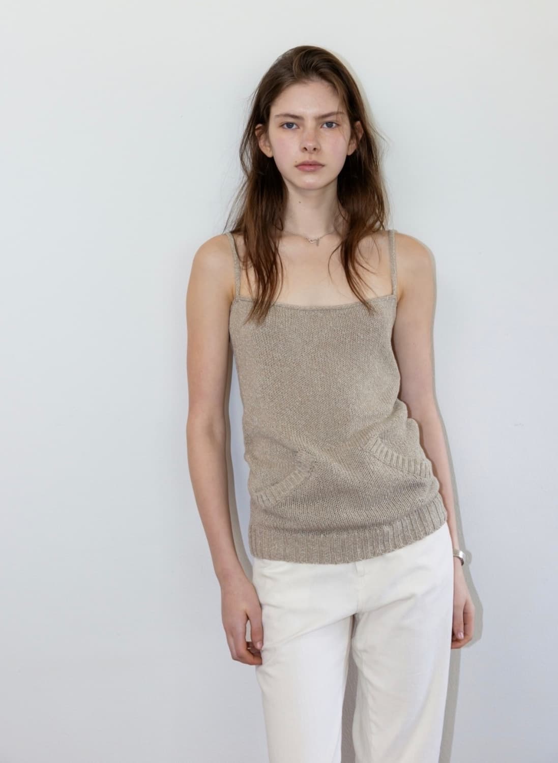 더릴 Rest Pocket Sleeveless Knit 레이어드 상품이미지3