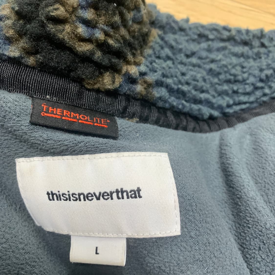 L)Thisisneverthat 디스이즈네버댓 셰르파 후리스 상품이미지4