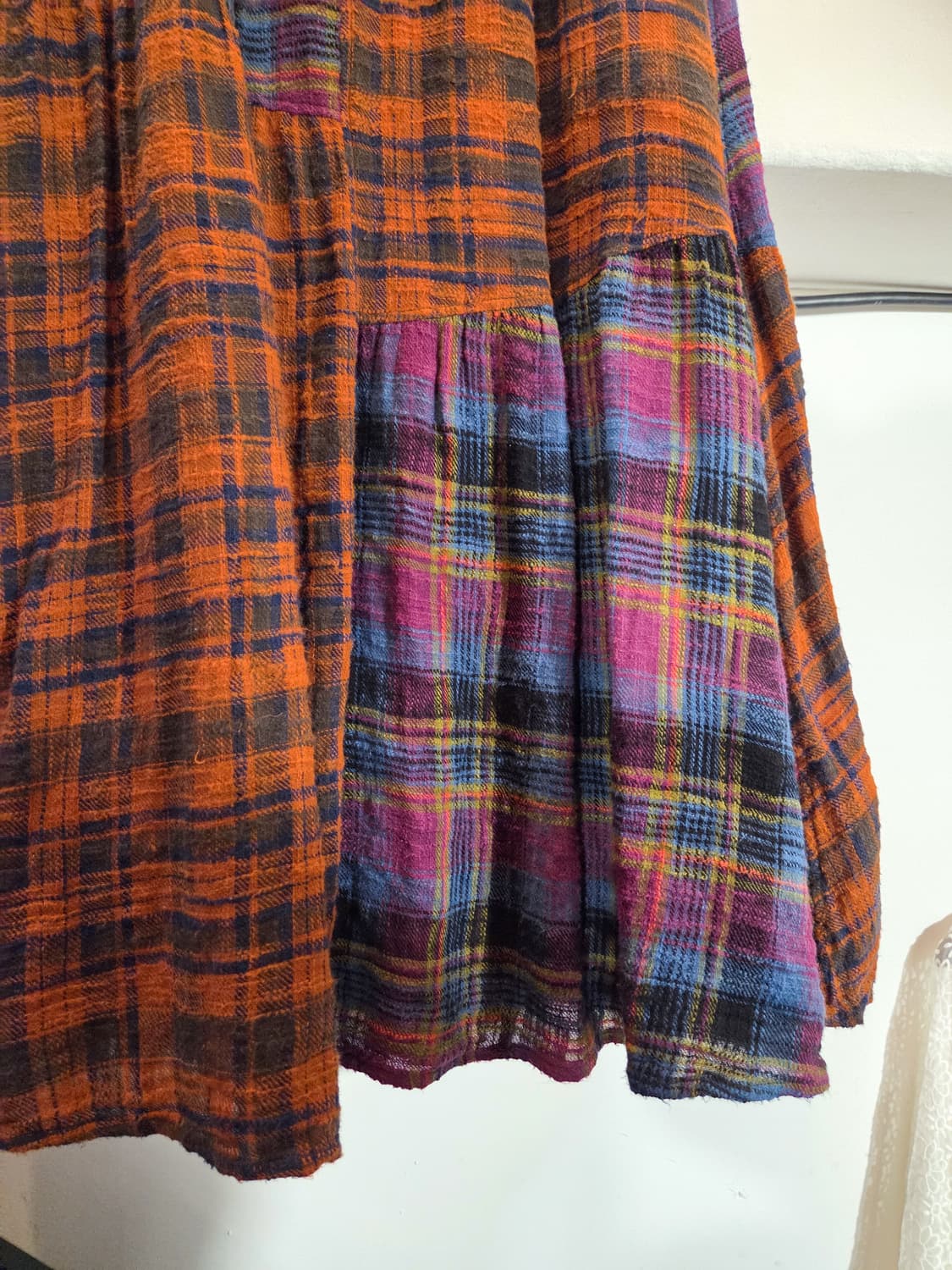 패치워크 롱스커트 상품이미지3