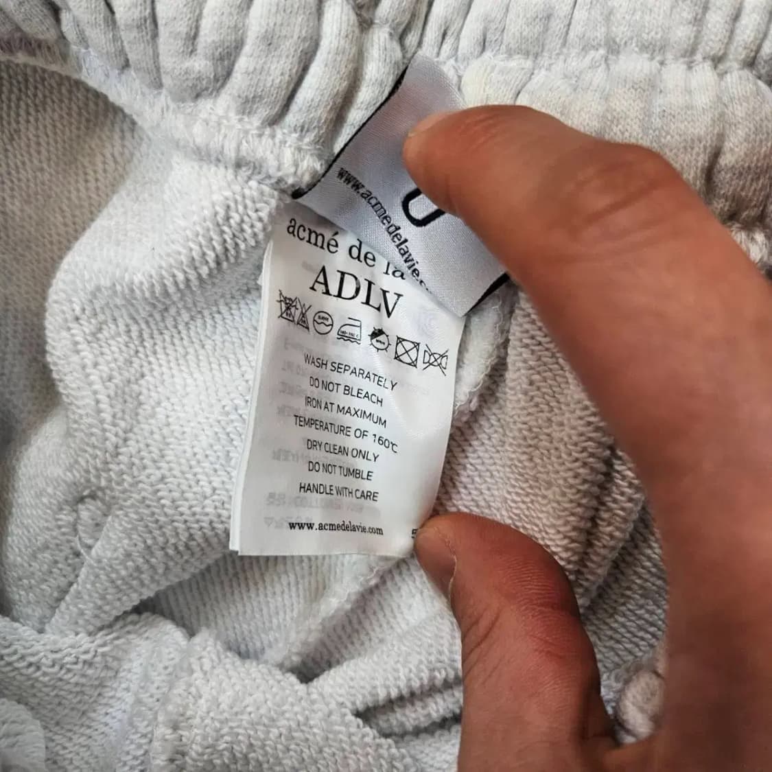 아크메드라비 레터링 반바지 쇼츠 상품이미지4