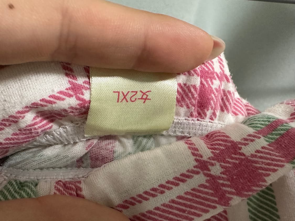 빈티지 솜사탕 체크 원피스 상품이미지7