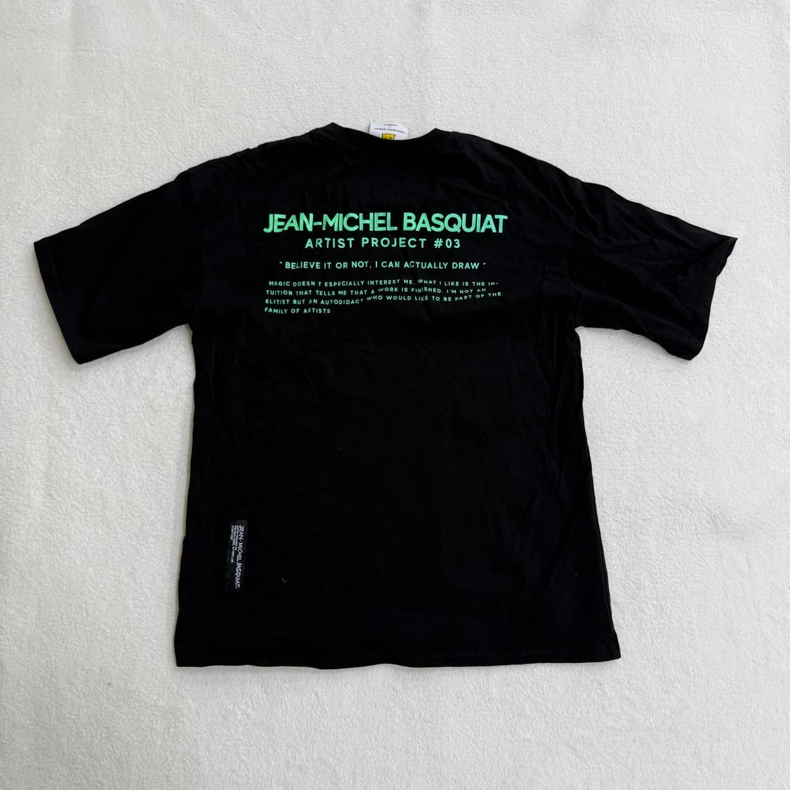 90 장미쉘바스키아 반팔 티셔츠 0317T 상품이미지2