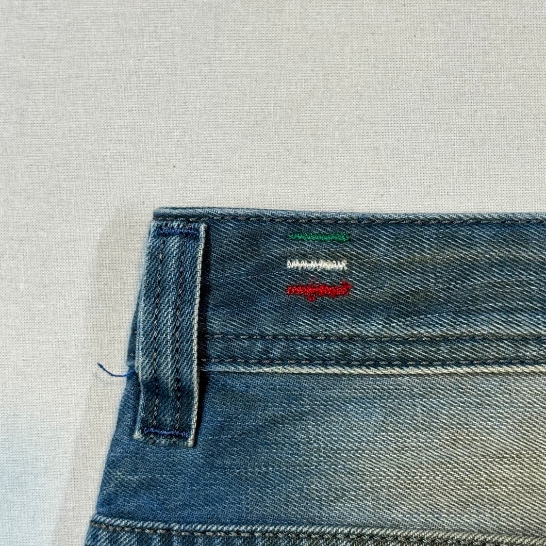 32inch) 디젤 DIESEL 사파도 패치워크 데님 팬츠 상품이미지8