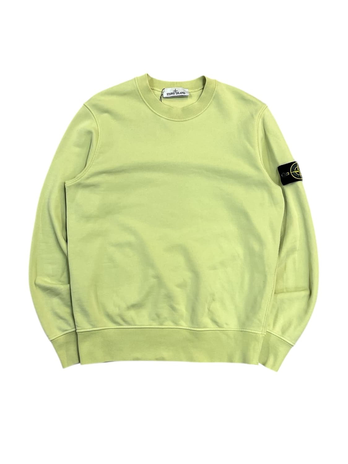 스톤아일랜드 맨투맨 라임 S #csz2187 상품이미지2