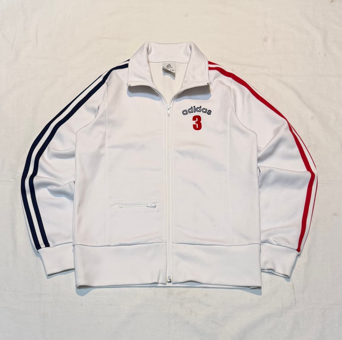 아디다스 아노 착용 트랙탑 져지 화이트 상품이미지2