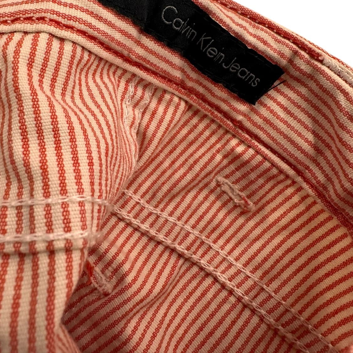 Calvin Klein, Red Stripe Mini Skirt 상품이미지7