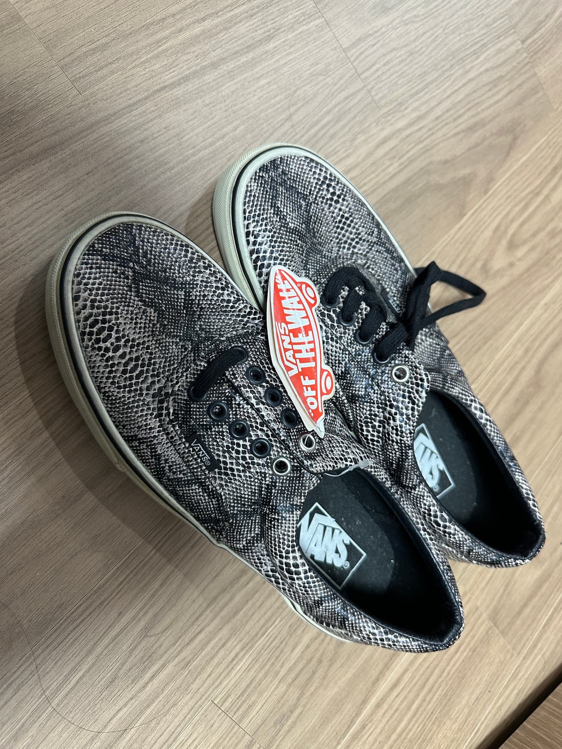 반스 뱀피 새제품  상품이미지1