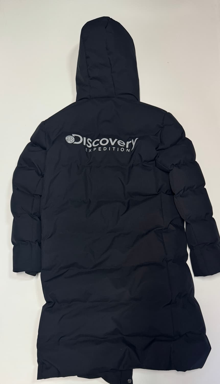 디스커버리 23년도 최신 덕 다운 후드 롱패딩 상품이미지2