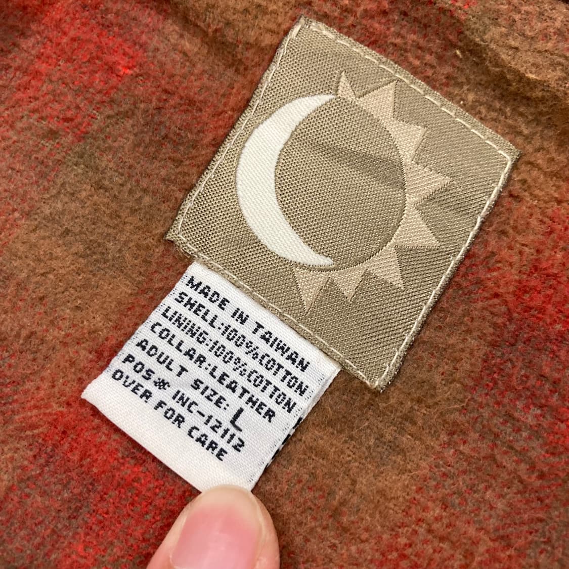 빈티지 아메카지 레더카라 카키 트러커 자켓 상품이미지6