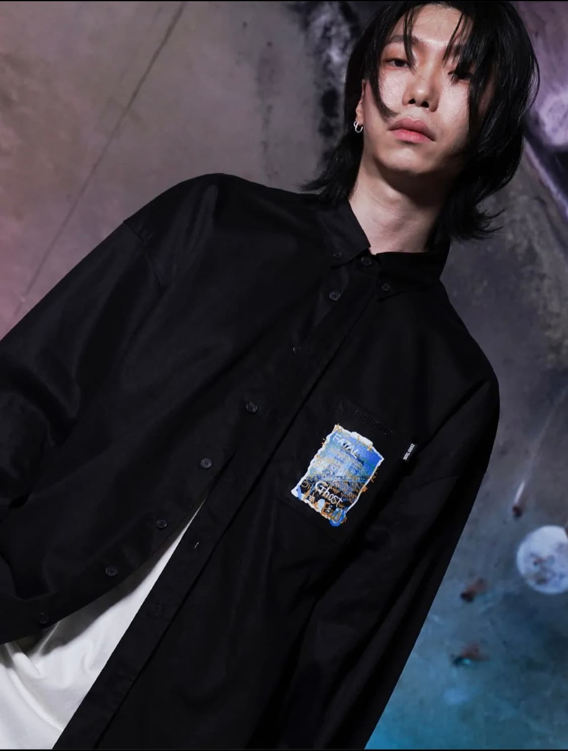 [XL] 페이탈고스트 브룩클린 오버핏 셔츠 자켓 상품이미지8