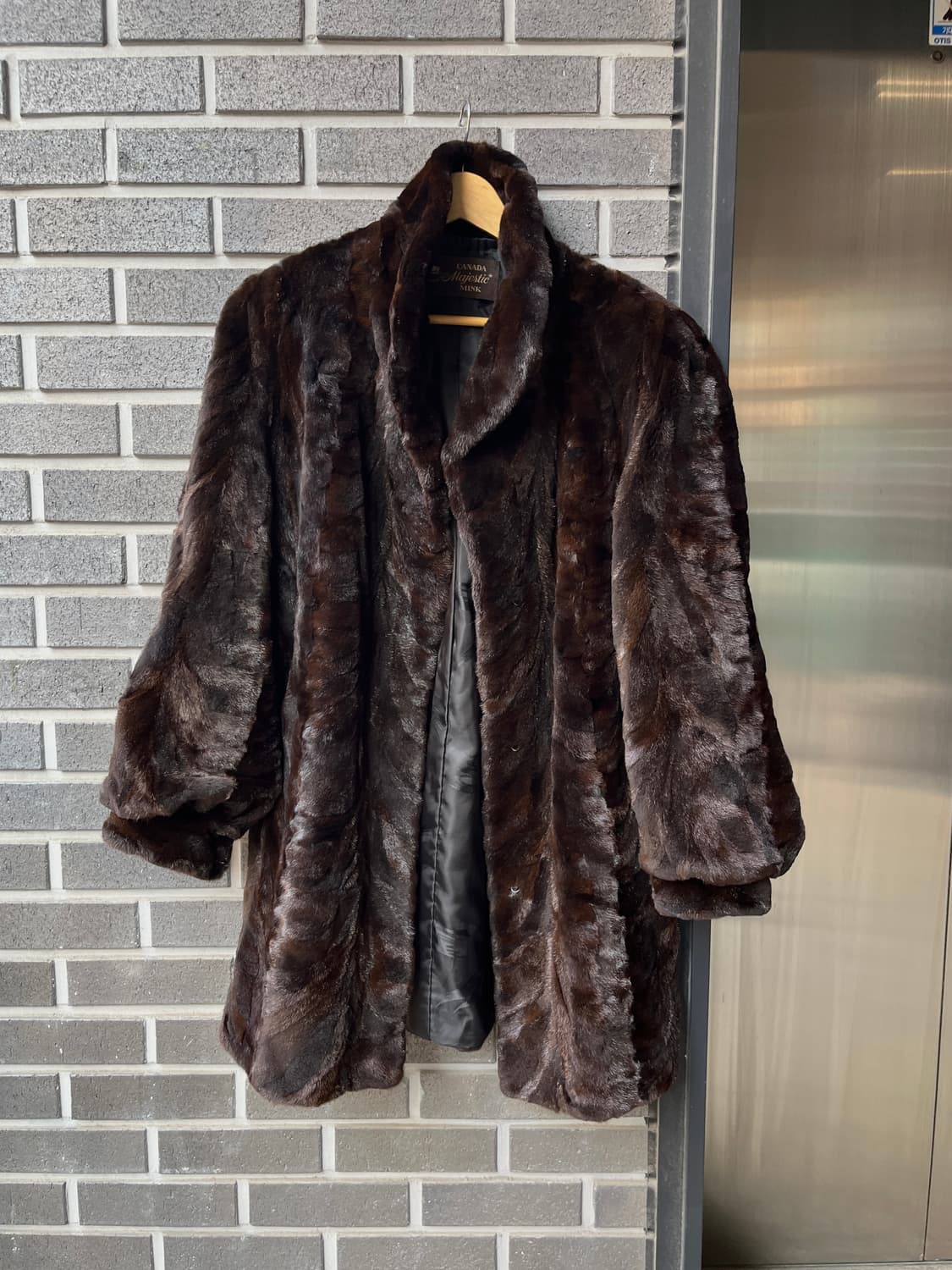 90s Canada Majestic Mink 쉬어드 밍크 코트  상품이미지2