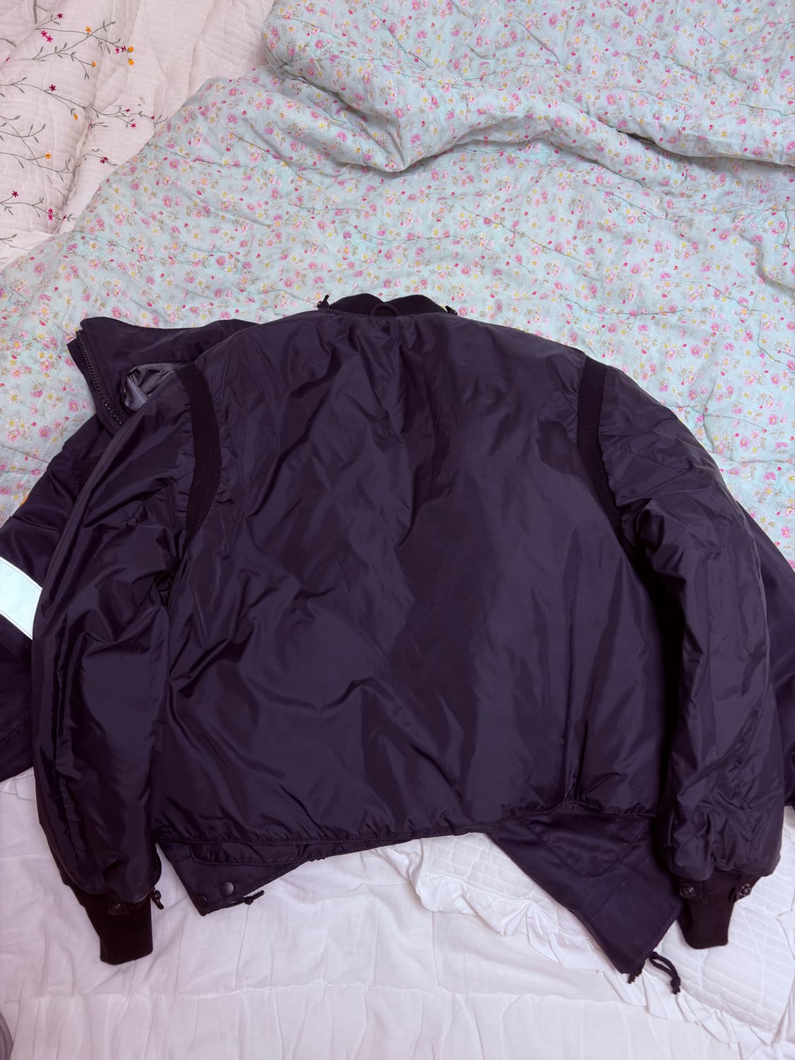 [레어] 90‘s 캐나다군 메딕 보급 블랙 파카(내피 포함) 105 상품이미지9