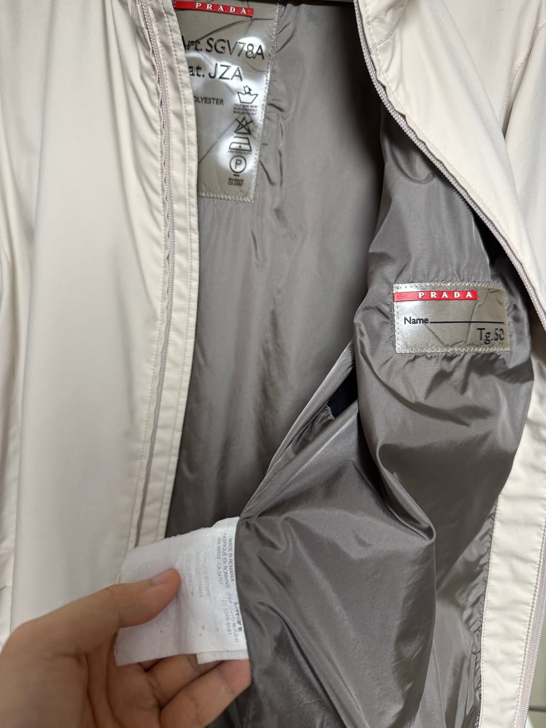 프라다 스포츠 레인코트 상품이미지6