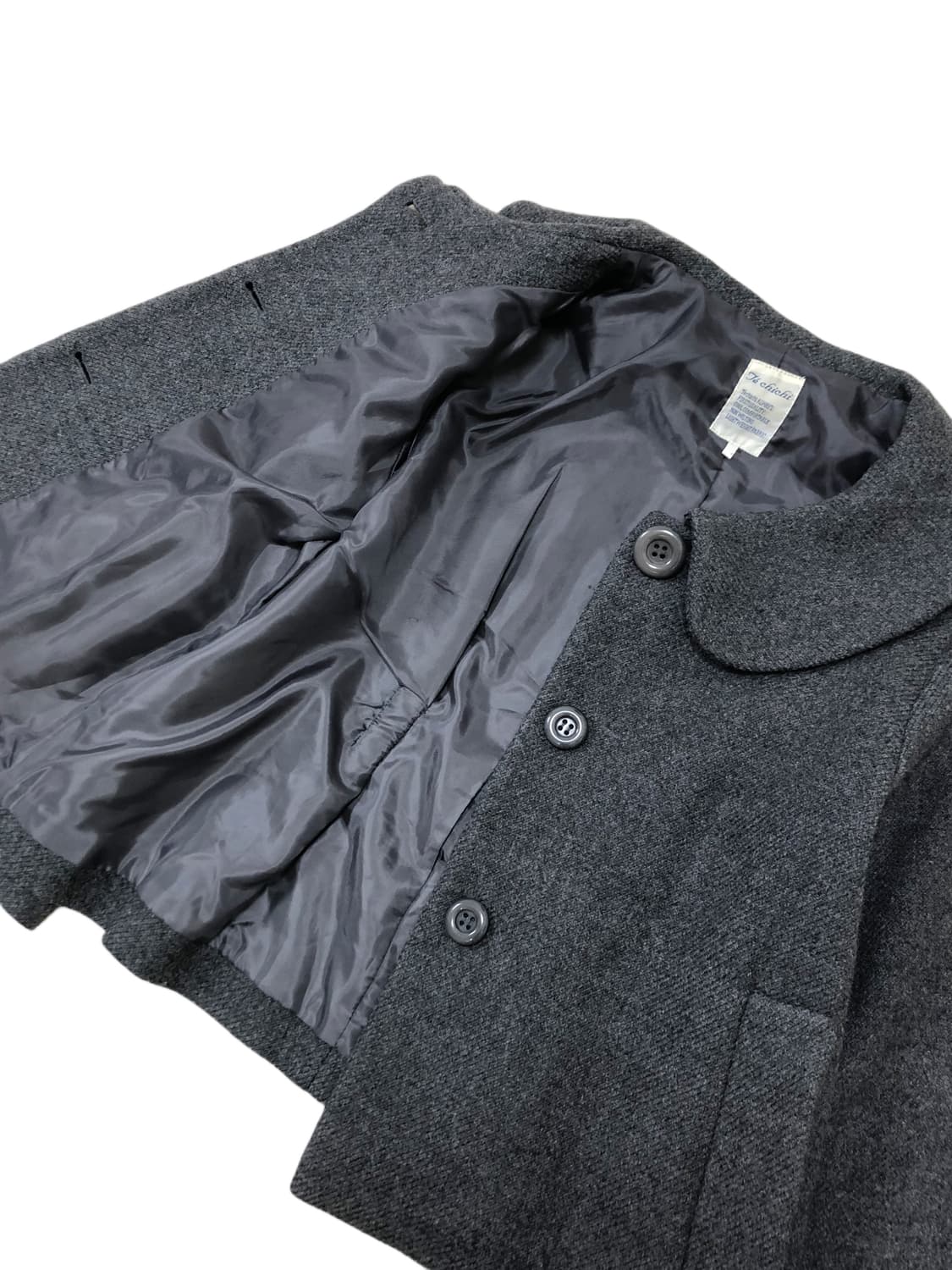 Te chichi 테치치 차콜 숏 코트 상품이미지10