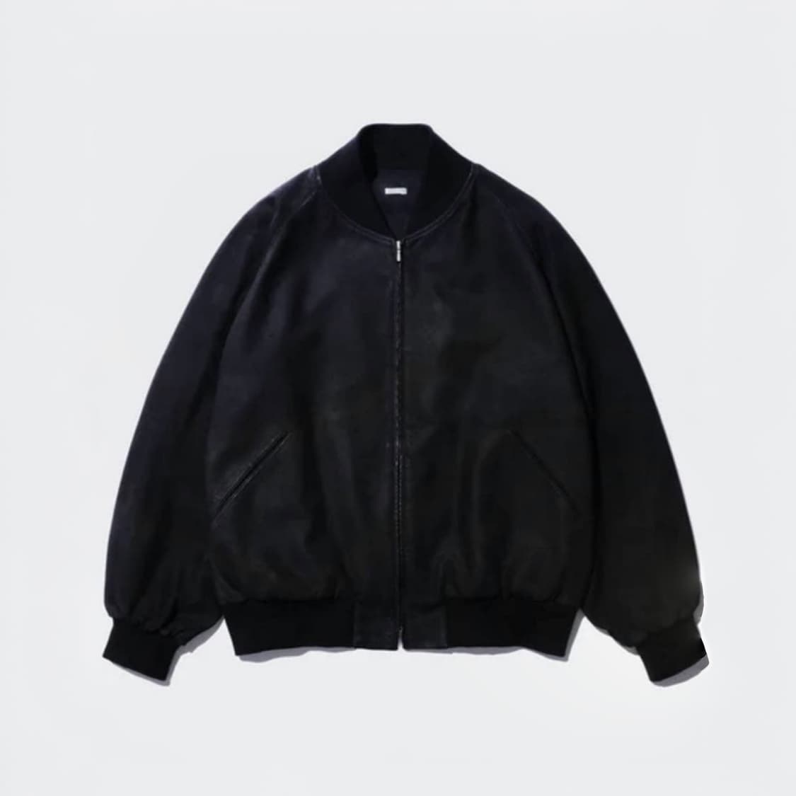 25ss Nubuck Leather Rib Blouson 상품이미지7
