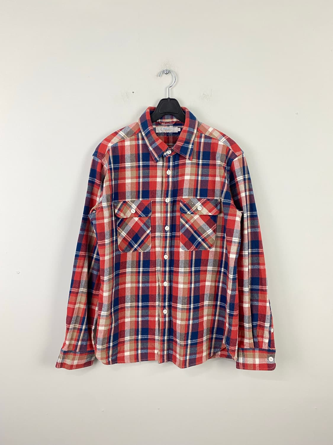 빔즈 라이트 체크 셔츠 L <521> 상품이미지1