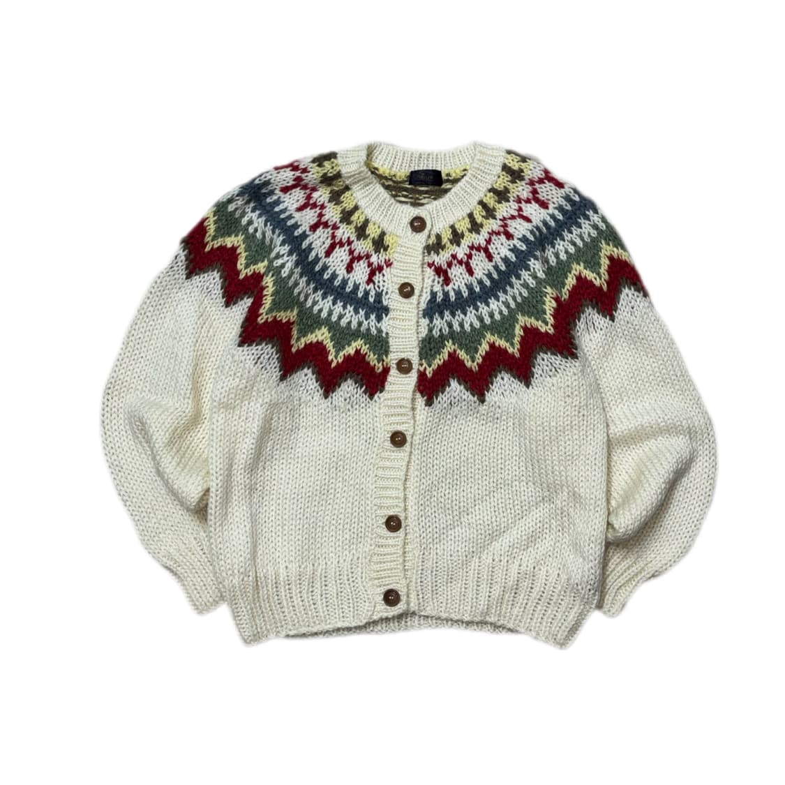 빈티지 노르딕 페어아일 모헤어 스웨터  상품이미지1
