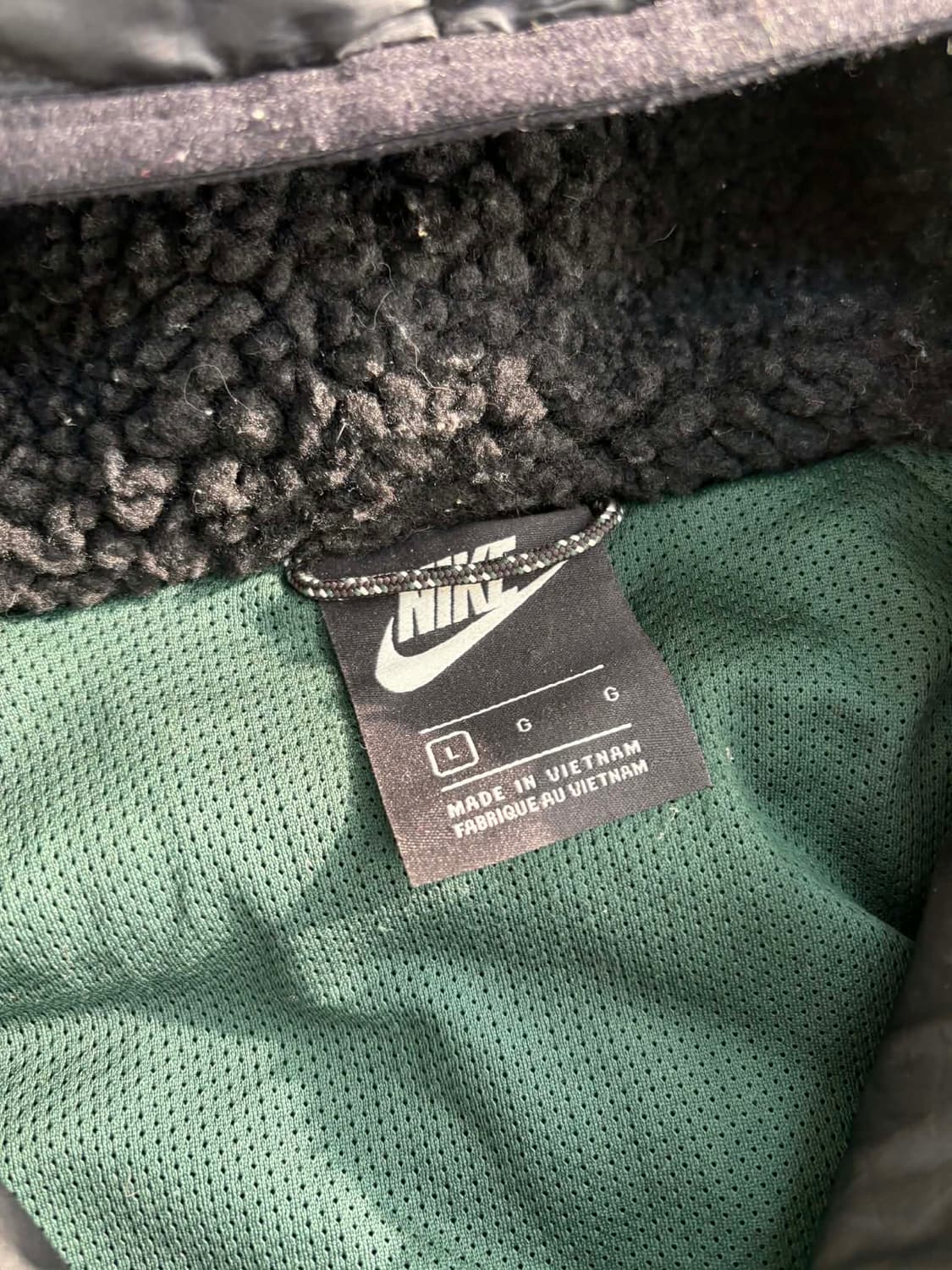 [L] 나이키 헤리티지 퀄팅 쉐르파 자켓 상품이미지3