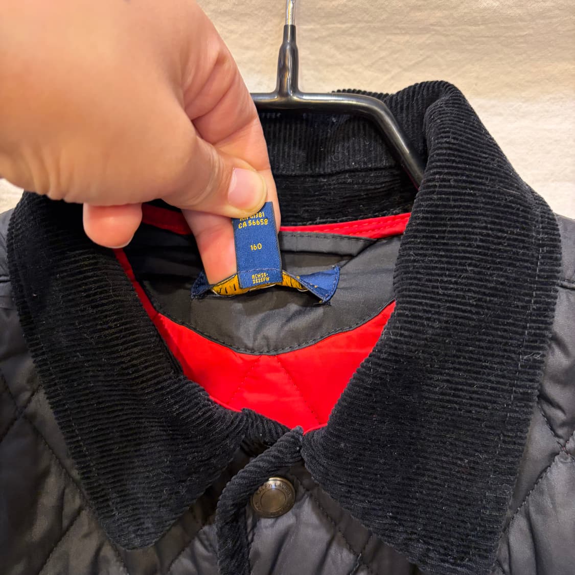 폴로 랄프로렌 코듀로이 퀼팅 자켓 점퍼 상품이미지4