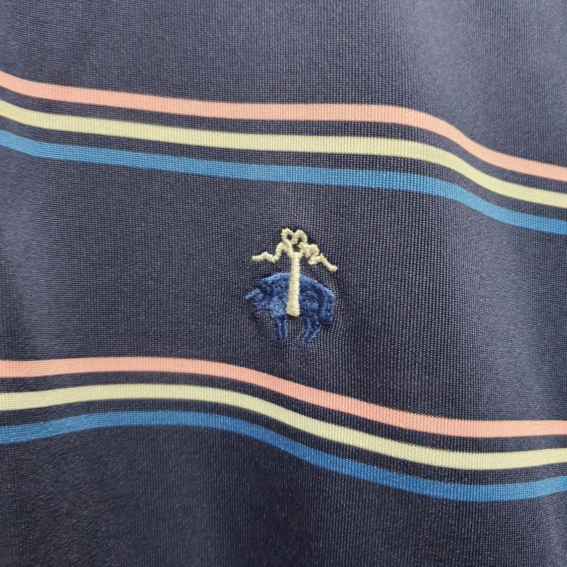 브룩스 브라더스 스트라이프 기능성 반팔 폴로티  상품이미지3