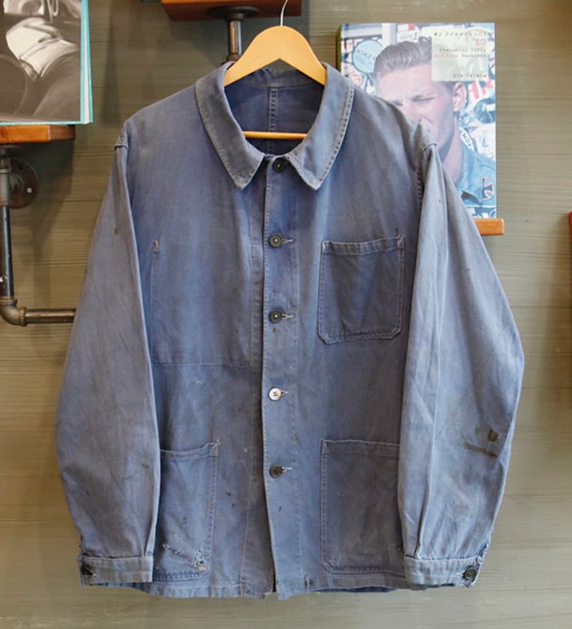 60‘s French Chore 프렌치 워크웨어 자켓 상품이미지1