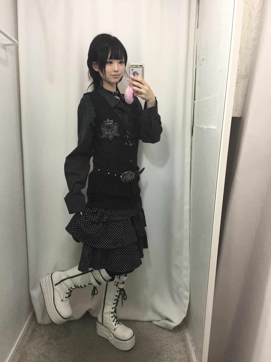 LIZ LISA doll 블랙 코디 ⛄️ 상품이미지3