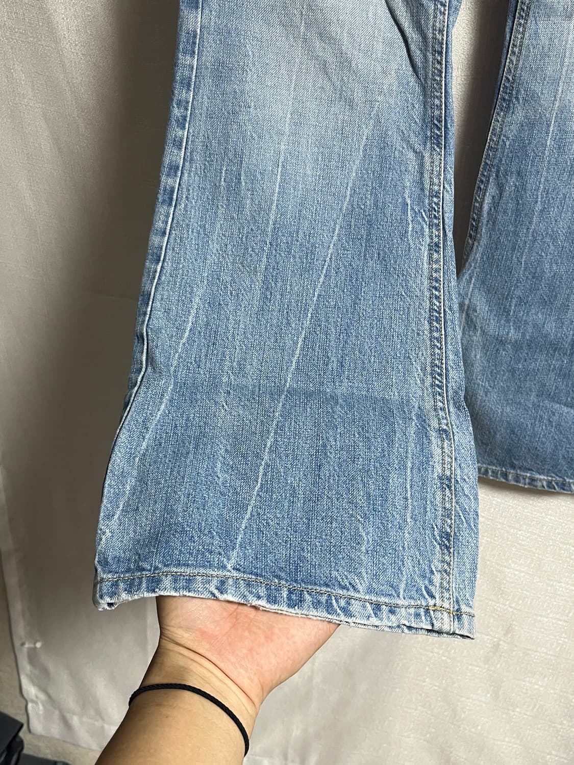 오릭스 빈티지 워싱 부츠컷 플레어진 28 상품이미지2