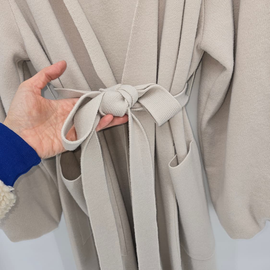 STUDIO TOMBOY ATELIER롱 로브 울 블렌드 코트 상품이미지7