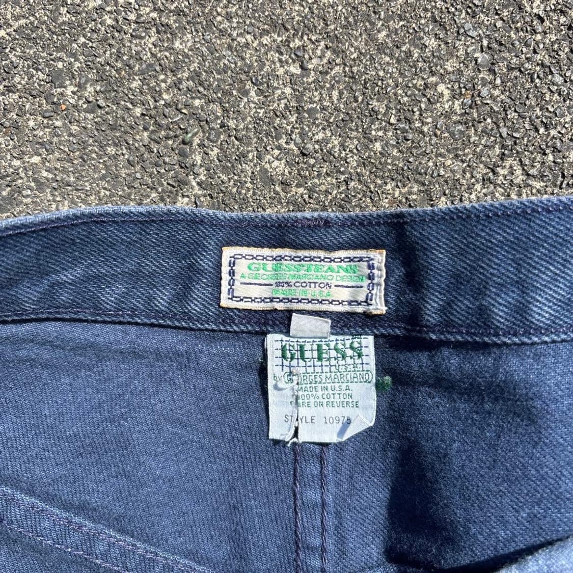 90s guess 게스 marciano 버뮤다 팬츠 usa made 상품이미지3