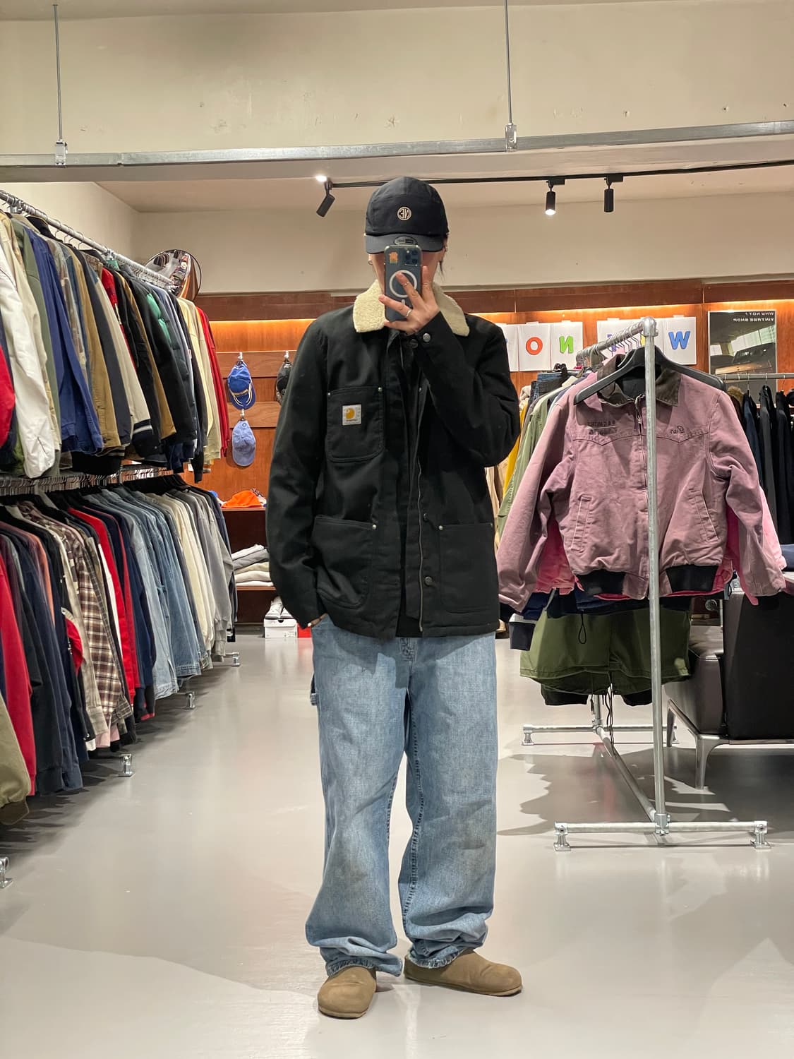 칼하트 wip 쉐르파 초어 자켓 (phoenix coat)   상품이미지2